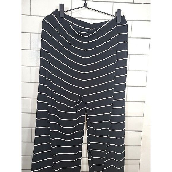 Chico's Travelers Womens M/Sz 1 Pants Slinky Stretchy Pull On Casual Boho Heavy - Picture 4 of 7